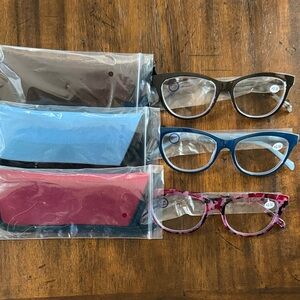 Hummingbird Reading Glasses Set of 3